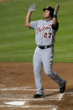 Detroit Tigers v Texas Rangers - Playoffs Game Six  Arlington  TX - October 15: Jhonny Peralta