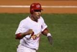 Milwaukee Brewers v St Louis Cardinals - Game Three  St Louis  MO - October 12: Rafael Furcal