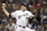 St Louis Cardinals v Milwaukee Brewers - Playoffs Game Six  Milwaukee  WI - October 16: Kameron Loe