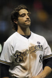 St Louis Cardinals v Milwaukee Brewers - Playoffs Game Six  Milwaukee  WI - October 16: Ryan Braun