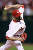 Milwaukee Brewers v St Louis Cardinals - Game Five  St Louis  MO - October 14: Jaime Garcia