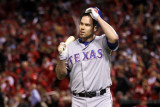 2011 World Series Game 6 - Texas Rangers v St Louis Cardinals  St Louis  MO - Oct 27: Colby Lewis