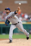 Texas Rangers v Detroit Tigers - Playoffs Game Five  Detroit  MI - October 13: CJ Wilson