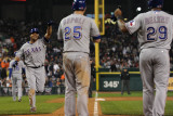 Texas Rangers v Detroit Tigers - Playoffs Game Four  Detroit  MI - October 12: Nelson Cruz