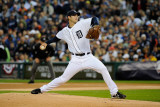 Texas Rangers v Detroit Tigers - Playoffs Game Four  Detroit  MI - October 12: Rick Porcello