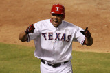 Detroit Tigers v Texas Rangers - Playoffs Game Six  Arlington  TX - October 15: Nelson Cruz