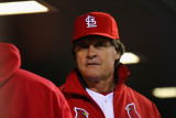 Milwaukee Brewers v St Louis Cardinals - Game Five  St Louis  MO - October 14: Tony LaRussa