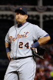 Detroit Tigers v Texas Rangers - Playoffs Game Six  Arlington  TX - October 15: Miguel Cabrera