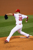 Milwaukee Brewers v St Louis Cardinals - Playoffs Game Four  St Louis  MO - October 13: Kyle Lohse