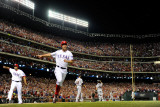 Detroit Tigers v Texas Rangers - Game Six  Arlington  TX - Oct 15: Adrian Beltre and David Murphy