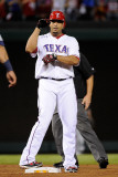 Detroit Tigers v Texas Rangers - Playoffs Game Six  Arlington  TX - October 15: Nelson Cruz