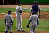 Texas Rangers v St Louis Cardinals  St Louis  MO - Oct 27: Colby Lewis and Ron Washington