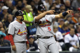 St Louis Cardinals v Milwaukee Brewers - Game Six  Milwaukee  WI - October 16: Albert Pujols