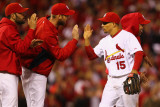 Milwaukee Brewers v St Louis Cardinals - Game Five  St Louis  MO - October 14: Rafael Furcal