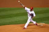 Milwaukee Brewers v St Louis Cardinals - Playoffs Game Four  St Louis  MO - October 13: Kyle Lohse