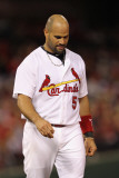Milwaukee Brewers v St Louis Cardinals - Game Four  St Louis  MO - October 13: Albert Pujols