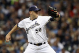 St Louis Cardinals v Milwaukee Brewers - Playoffs Game Six  Milwaukee  WI - October 16: Kameron Loe