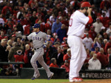 Texas Rangers v St Louis Cardinals  St Louis  MO - Oct 27: Josh Hamilton and Jason Motte