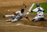 Cardinals v Milwaukee Brewers - G Six  Milwaukee  WI - Oct 16: David Freese and Jonathan Lucroy