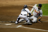 Cardinals v Milwaukee Brewers - G Six  Milwaukee  WI - Oct 16: Albert Pujols and Jonathan Lucroy
