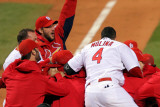 2011 World Series G 6 - Texas Rangers v St Louis Cardinals  St Louis  MO - Oct 27: Yadier Molina