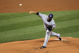 Milwaukee Brewers v St Louis Cardinals - Game Three  St Louis  MO - October 12: Yovani Gallardo