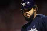 Milwaukee Brewers v St Louis Cardinals - Game Five  St Louis  MO - October 14: Prince Fielder