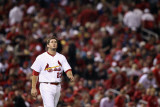 Milwaukee Brewers v St Louis Cardinals - Game Three  St Louis  MO - October 12: David Freese