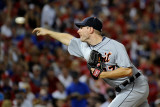 Detroit Tigers v Texas Rangers - Playoffs Game Six  Arlington  TX - October 15: Max Scherzer