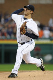 Texas Rangers v Detroit Tigers - Playoffs Game Four  Detroit  MI - October 12: Rick Porcello