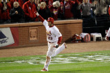 2011 World Series Game 6 - Texas Rangers v St Louis Cardinals  St Louis  MO - Oct 27: David Freese