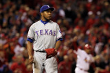 2011 World Series G 6 - Texas Rangers v St Louis Cardinals  St Louis  MO - Oct 27: Neftali Feliz