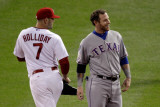 Texas Rangers v St Louis Cardinals  St Louis  MO - Oct 27: Matt Holliday and Josh Hamilton
