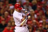 Milwaukee Brewers v St Louis Cardinals - Game Five  St Louis  MO - October 14: Yadier Molina