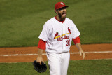 Milwaukee Brewers v St Louis Cardinals - Game Three  St Louis  MO - October 12: Jason Motte