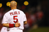 Milwaukee Brewers v St Louis Cardinals - Game Five  St Louis  MO - October 14: Albert Pujols