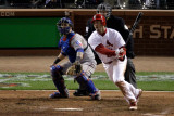 2011 World Series Game 6 - Texas Rangers v St Louis Cardinals  St Louis  MO - Oct 27: David Freese