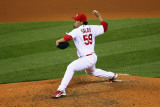 Milwaukee Brewers v St Louis Cardinals - Game Four  St Louis  MO - October 13: Fernando Salas