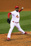 Milwaukee Brewers v St Louis Cardinals - Game Four  St Louis  MO - October 13: Arthur Rhodes