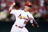 Milwaukee Brewers v St Louis Cardinals - Playoffs Game Four  St Louis  MO - October 13: Kyle Lohse