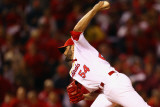 Milwaukee Brewers v St Louis Cardinals - Game Five  St Louis  MO - October 14: Jaime Garcia