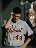 Detroit Tigers v Texas Rangers - Playoffs Game Six  Arlington  TX - October 15: Rick Porcello