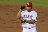 Detroit Tigers v Texas Rangers - Playoffs Game Six  Arlington  TX - October 15: Nelson Cruz