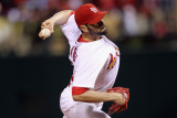 Milwaukee Brewers v St Louis Cardinals - Game Five  St Louis  MO - October 14: Jaime Garcia