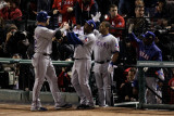 Texas Rangers v St Louis Cardinals  St Louis  MO - Oct 27: Josh Hamilton and Esteban German