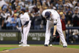 St Louis Cardinals v Milwaukee Brewers - Game Six  Milwaukee  WI - October 16: Shaun Marcum