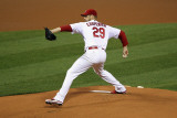 Milwaukee Brewers v St Louis Cardinals - Game Three  St Louis  MO - October 12: Chris Carpenter