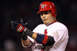 2011 World Series Game 7 - Rangers v Cardinals  St Louis  MO - October 28: Yadier Molina