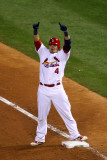 2011 World Series Game 7 - Rangers v Cardinals  St Louis  MO - October 28: Yadier Molina