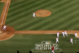Game 7 - Rangers v Cardinals  St Louis  MO - October 28: Jason Motte and Yadier Molina